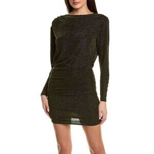 Ramy Brook Sariyah Mini Metallic Dress Size Medium